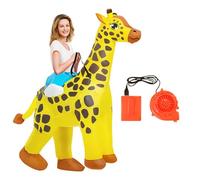 Costume gonflable de girafe pour adulte - Gonflable - Pour fêtes à thème, cosplay, événement - Polyester