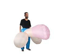 Costume gonflable et humoristique géant pour adulte (taille unique). Costume de Noël original pour fêtes, enterrements de vie de garçon, événements et carnaval.