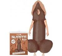 costume gonflable humoristique kekette black - original cup cos-keketten Noir