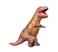 Costume De T-rex Gonflable Adulte - Marron - Taille Unique