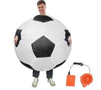 Costume gonflable - Tenue de football, uniforme de jubilation | Costume de football hilarant - Costume de performance gonflable pour spectacle de fête du Nouvel An, fête, divertissement ou tenue