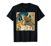Costume Graphique Amusant de Caroline du Sud pour la Nature et Les Oiseaux T-Shirt