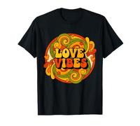 Costume Groovy rétro des années 60 et 70 de Love Vibes pour T-Shirt