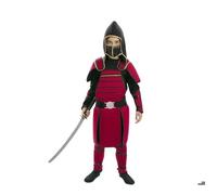 Costume - Guerrier Samouraï Rouge - Enfant - Polyester - 6 mois à 12 ans 5-6 ans
