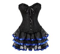 Costume Halloween Adulte Femme, Costume Medieval Femme, Robes De Bal Grande Taille Chic Et Élégant Sexy Halloween Fête Costumes Cosplay Style Court Décontracté Déguisement Gothique Taille Haute
