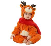 Costume Halloween Bébé Unisexe Grenouillère d'Halloween pour garçon et fille Chauve Souris Capuchon Amusant Deguisement Citrouille Comme Nouveau-né Onesie Chaud Ensemble