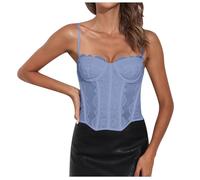 Costume Halloween Femme Ceinture Sudation Gaine Post-Partum Soutien Gorge Bretelle Transparente Réglable Crochets Amincissante Ventre Plat Gainant Brassiere Seamless Respirant Ceintures Cosplay Cors