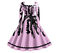 Costume Halloween Femme Robe Rétro Médiévale Gothique Renaissance Viking Victorienne Reine Soiree Vintage Dentelle maxi pour carnaval,