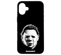 Costume Halloween II Michael Myers Qui pleure Grand Visage Coque pour iPhone 16 Plus
