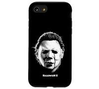Costume Halloween II Michael Myers Qui pleure Grand Visage Coque pour iPhone SE (2020) / 7/8