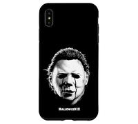 Costume Halloween II Michael Myers Qui pleure Grand Visage Coque pour iPhone XS Max