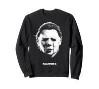 Costume Halloween II Michael Myers Qui pleure Grand Visage Sweatshirt