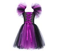 Costume Halloween pour Filles Robe de soirée Cosplay Historique ge Pierre Déguisement Squelette Enfant Sorcière Araignée Fête des Morts
