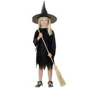 Costume halloween sorciere 4/6 ans Beige G