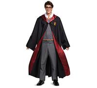 Costume Harry Potter pour homme, Deluxe Wizarding World Taille adulte - Noir - Medium (38-40) US
