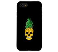 Costume hawaïen Gothique avec tête de Mort Ananas Coque pour iPhone SE (2020) / 7/8