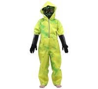 Costume Hazmat Costume Bloody Zip-Up Kids Suit Hazmat Comprend un, des gants et un masque, des enfants habillés costumes pour le cosplay, Halloween, la fête, M