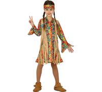 costume hippie des années 70 pour fille , taille:140/146