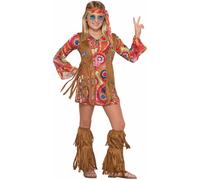 Costume hippie pacifique Rubies Girl's Forum Large