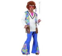 Widmann Milano Déguisement Hippie Woodstock – Flower Power & Peace – Années 60 – Carnaval