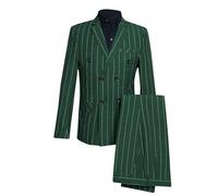 Costume Homme 2 pièces Mariage Business Slim Fit Smoking Costume Homme Croisé Men Suits 2 Piece pour Fête Confort Elégant Blazer Veste et Pantalon Costumes Et Vestes Grande Taille Pas Cher