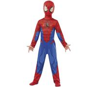 Costume Homme Araignée Carnaval Spider Man Taille LARGE 7-9 ANS Officiel RUBIE'S