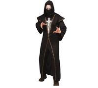 Costume Homme Guerrier Des Ténèbres - Ptit Clown - Taille S/M - Halloween - Noir Multicolore