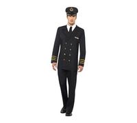 Smiffy's Costume homme Officier de Marine Navy Vert Taille M