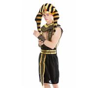 Costume Hommes Halloween Carnaval Ramses Egyptiens Pharaon M/L