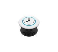Costume Huit Heures Horloge Visage Huit Heures PopSockets PopGrip Adhésif
