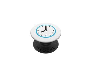 Costume Huit Heures Horloge Visage Huit Heures PopSockets PopGrip Adhésif