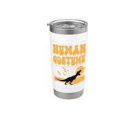 Costume humain I'm Really A T Rex Funny Halloween Dinosaur Gobelet isotherme en acier inoxydable double paroi