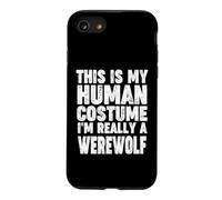 Costume Humain Loup-Garou ! I'm Really A Werewolf Halloween Idea Coque pour iPhone SE (2020) / 7/8