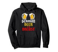 Costume Humoristique de la bière Allemande « Beer is The Breast » Sweat à Capuche