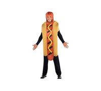 amscan 844273 Désguisements Hot-Dog Pour Hommes Adultes Taille Standard, Marron