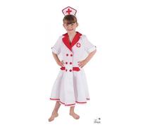 Costume Infirmière - 20 - Enfant 7-9 Ans - Blanc - Fille