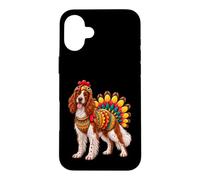 Costume Irlandais drôle de Dinde, Rouge et Blanc Coque pour iPhone 16 Plus