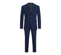 Jack & Jones Costume JPRFRANCO Blazer croisé et pantalon Super Slim Fit Medieval Blue 52