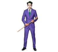 Suitmeister Costume pour homme - pour Pride & Party Slim Fit, Le costume Joker, S