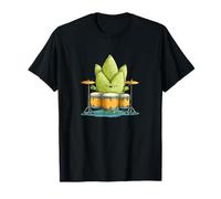 Costume Juicy Rock Leaf pour Les Amateurs de Batterie T-Shirt