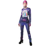 Costume Jumpsuit Tween Brite Bomber Fortnite Avec Casquette Et Accessoires