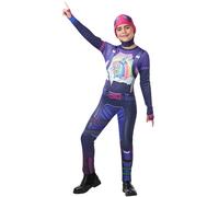 Costume Jumpsuit Tween Brite Bomber Fortnite Avec Casquette Et Accessoires
