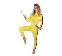 P'tit Clown re66434 - Déguisement Adulte Kung-Fu Jaune Femme Taille L/XL
