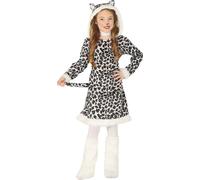 Costume léopard pour fille, taille:128/134