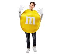 Costume M & M Jaune Pour Adulte | Taille Unique