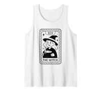 Costume Magique d'halloween The Witch Tarot Card Débardeur