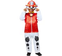 Costume Marshall pour enfants officiel Paw Patrol noir-blanc-rouge