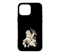 Costume médical d'halloween avec seringue fantôme Mignon Coque pour iPhone 16 Pro Max