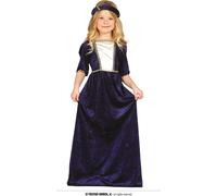 Costume médiéval pour enfants bleu foncé