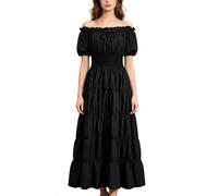 Costume médiéval pour femme - Robe de scène Renaissance - Cosplay | Robe de scène médiévale, robe élégante, douce et confortable, pour femme, S-XXL, pour les spectacles de cosplay et les